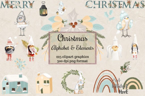 Christmas Alphabet and Elements, Gnomes Review