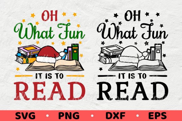 Christmas BookOh What Fun It is to Read Illustrations