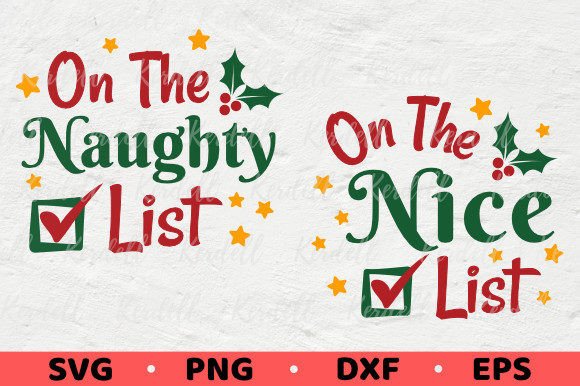 Christmas on the Naughty List, Nice List Embroidery Review