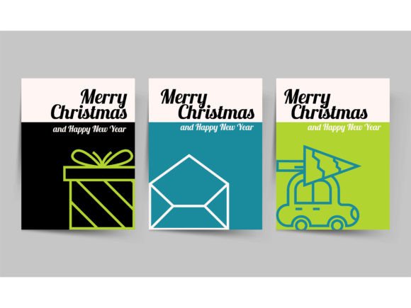 Christmas Party Invitation Poster Illustrations